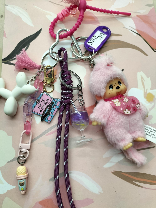 Bijoux de sac KIKI Rose