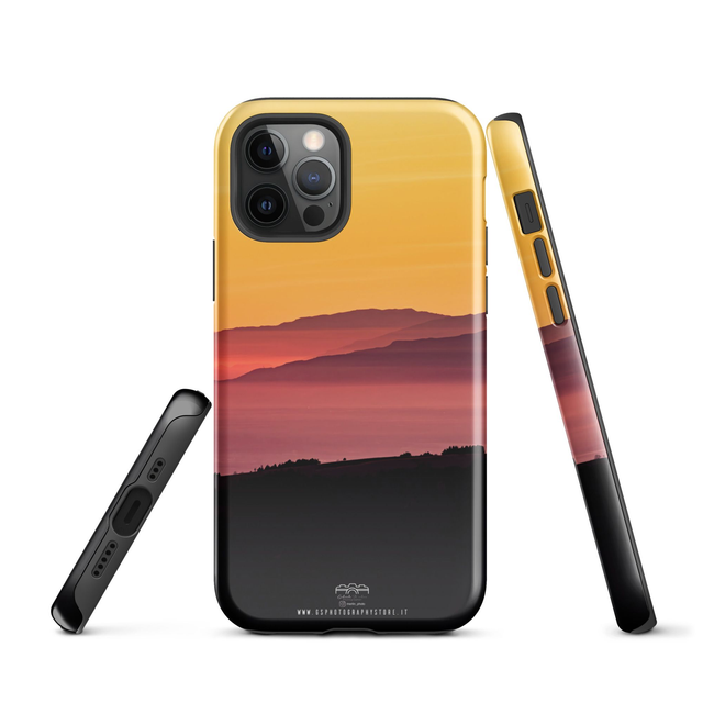 Cover iPhone rigida sunset landscape