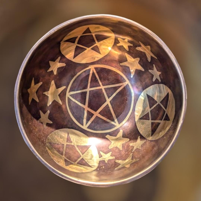 Bol tibétain &quot;Pentacle&quot;