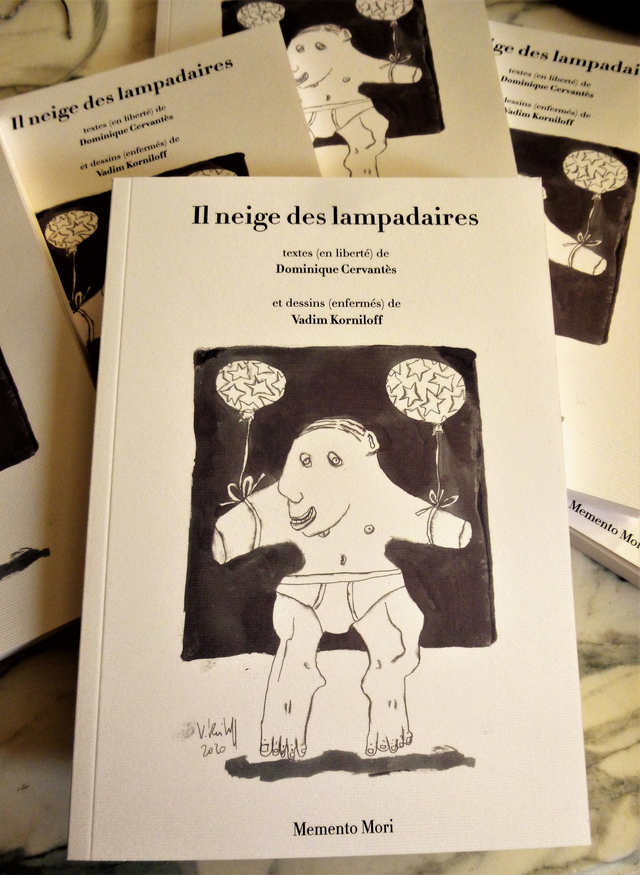 Il neige des lampadaires