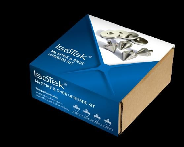 IsoTek M6 Spike & Shoes (4er Set)