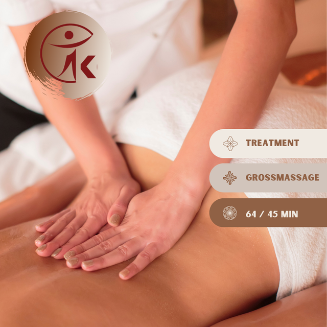 Treatment - Grossmassage 45 min