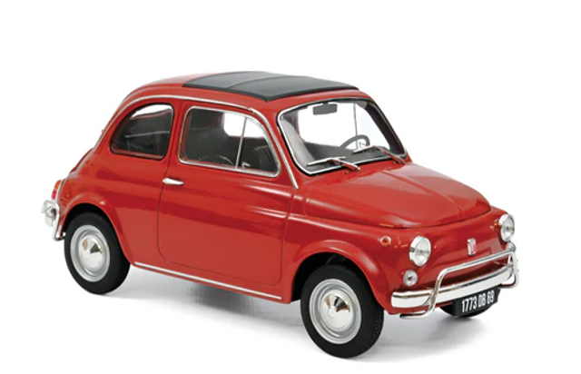 Fiat 500L 19689 Corallo red Norev 1:18
