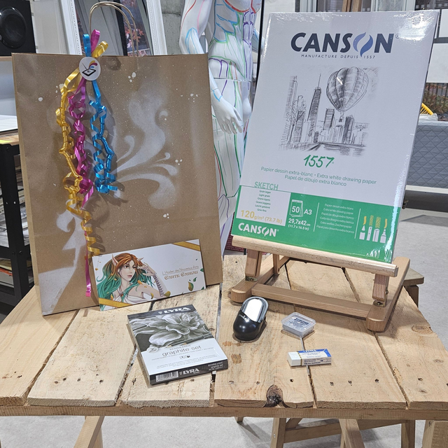 Set de dessin au crayon graphite