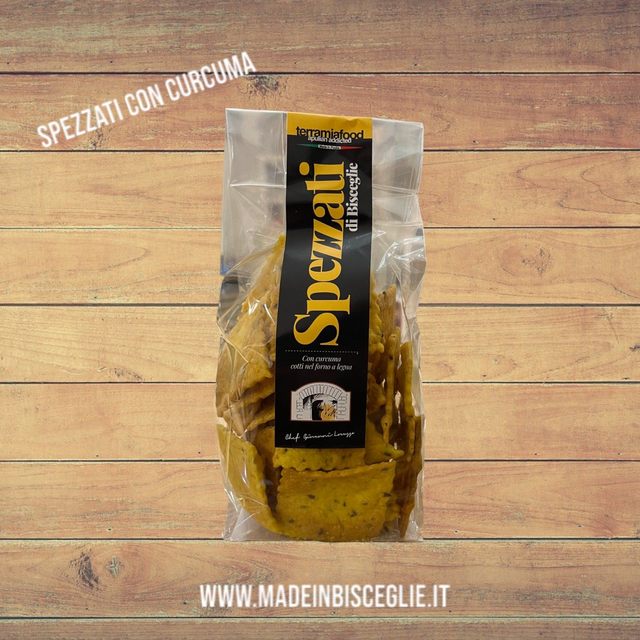 Spezzati con curcuma - 200gr - Terramiafood