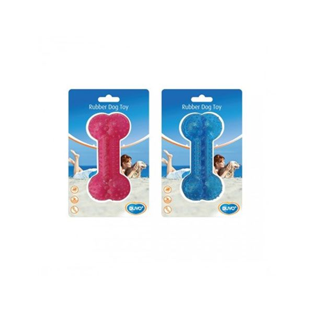Duvo+ TPR Bone treat dispenser roze