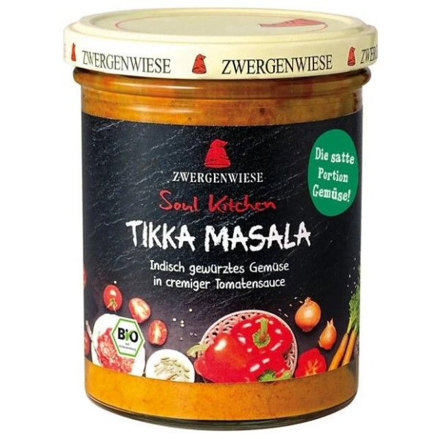 Zwergenwiese Soul Kitchen Tikka Masala, 370g Glas