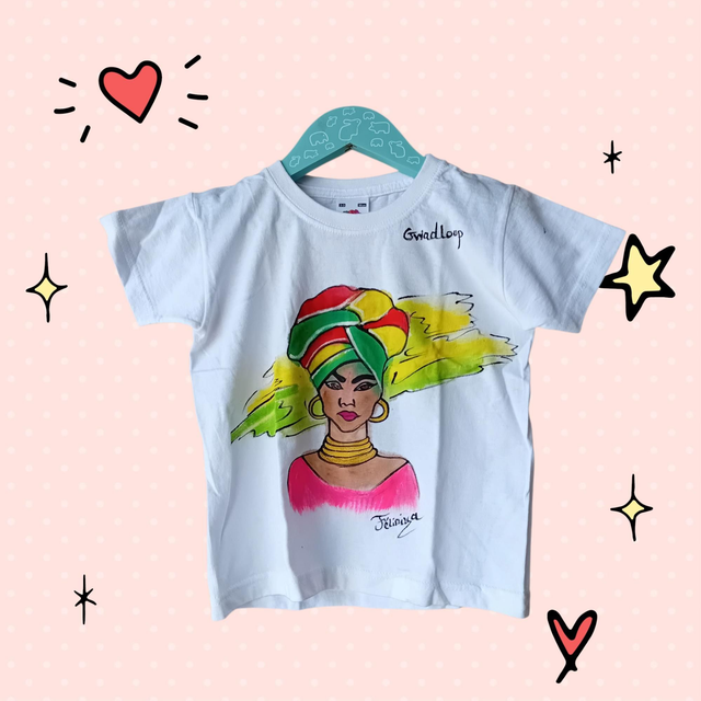 Tee-shirt Enfant,  Tèt Maré