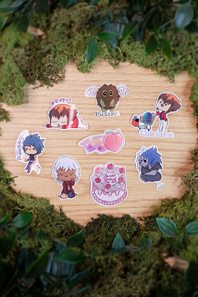 8er-Set Meme-Sticker