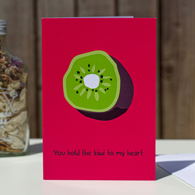 Kiwi Valentines / Anniversary Card