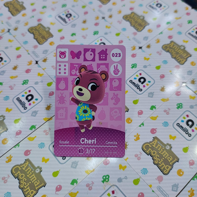 Tarjeta Amiibo Cheri / Animal Crossing 023