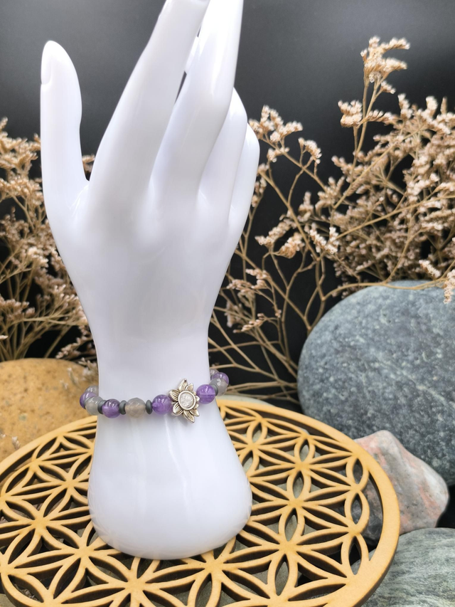 BP.024 Bracelet nénuphar 