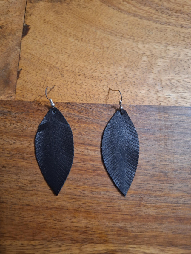 Boucles d'oreilles plumes 