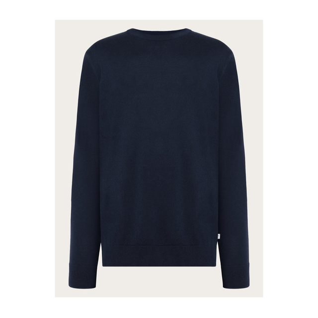 Merino Crew Neck Sweater Total Eclipse 