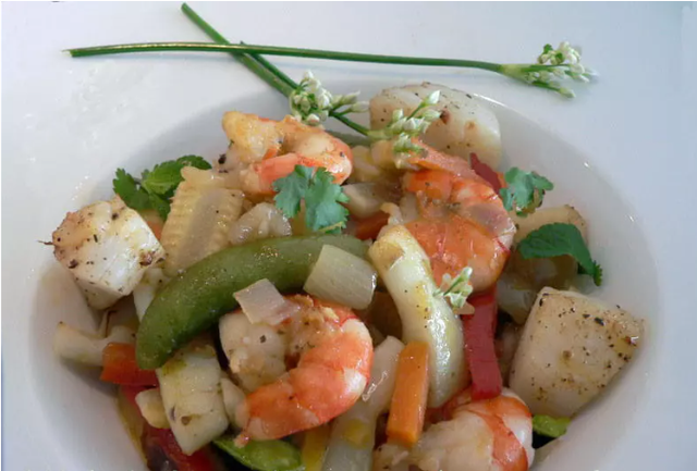 Poêlon aux fruits de mer 