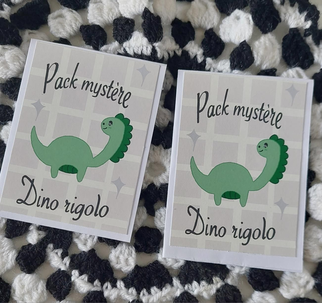 Sticker mystère "Dino rigolo"