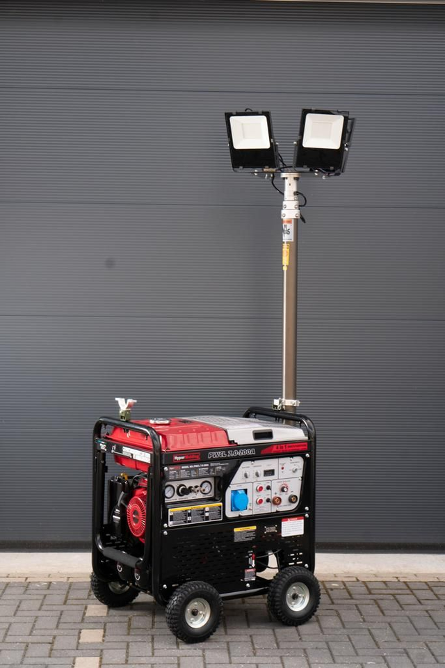 HYPER WELDING 4 IN 1 SCHWEISSER, GENERATOR, LUFTKOMPRESSOR UND BELEUCHTUNG PWCL 7.0-200A