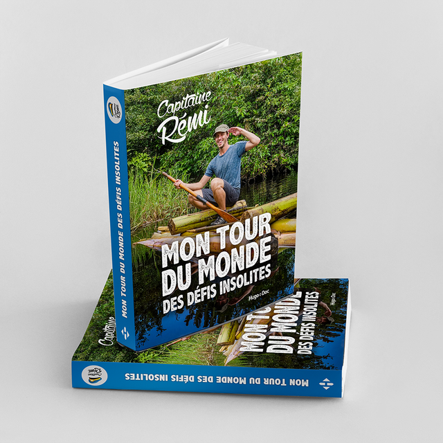 Livre Mon tour du monde des défis insolites, de Capitaine Rémi