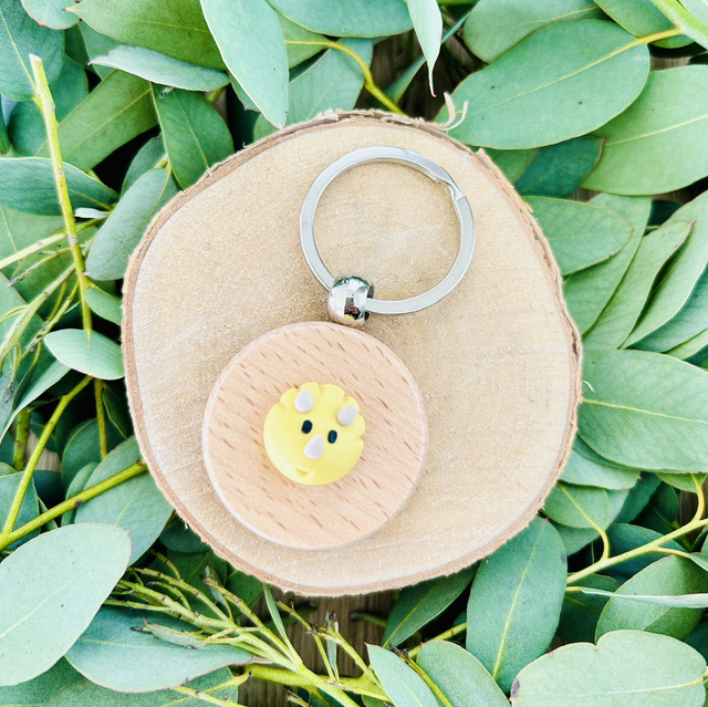 Porte clé &quot;J&#039;peux pas j&#039;ai dino&quot;