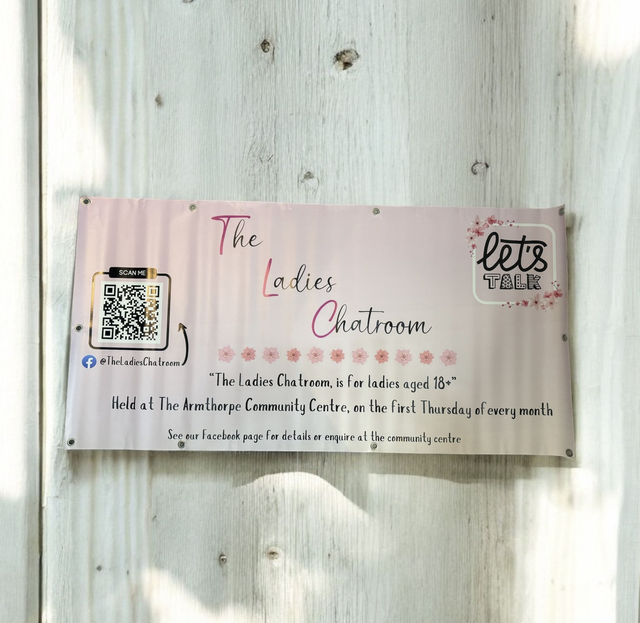 2 metre x 70 cm banner