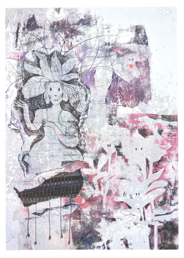 Marie Tijou - Digitale de bal - F2886