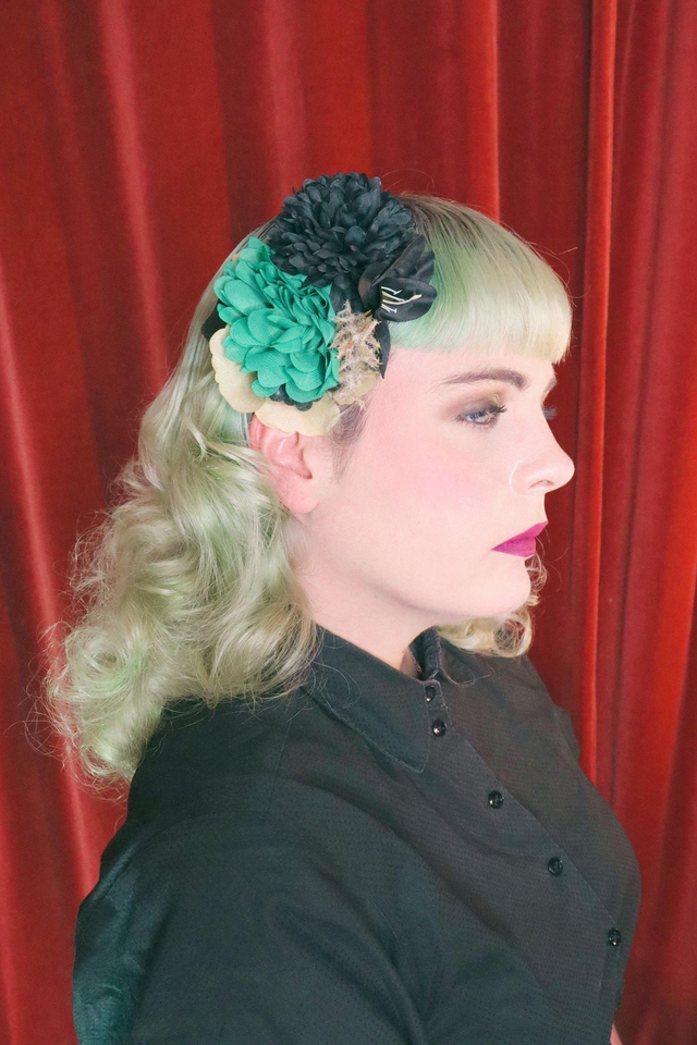 Hair flowers • M • Slytherin