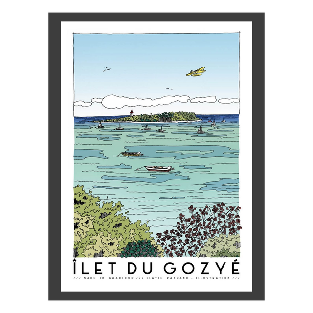 affiche  Ilet du gosier