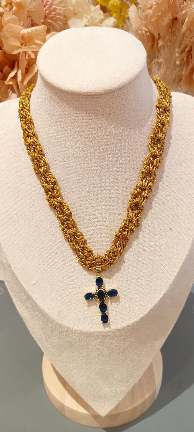 Collier croix 