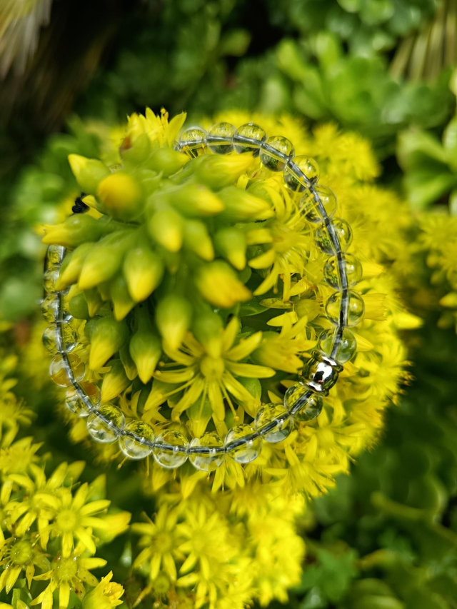 Bracelet Kélyan Homme – Cristal de Roche Ajustable