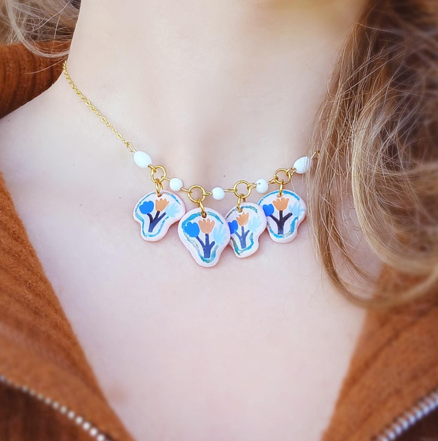Collier de fleurs