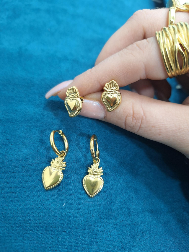 Sacro Cuore - Acciaio Inossidabile