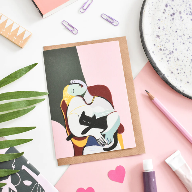 Picatso Cat & Lady