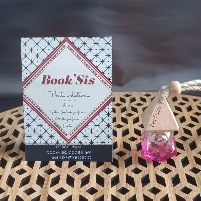 Diffuseur pour voiture " Rose "