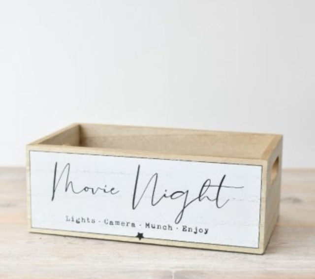 Movie Night Snack Crate, 24cm
