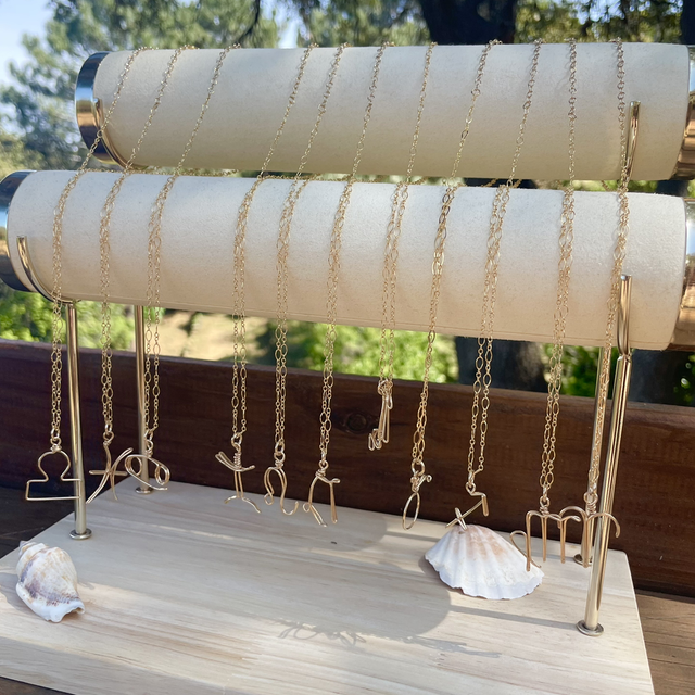 Collier Astro Gold Filled