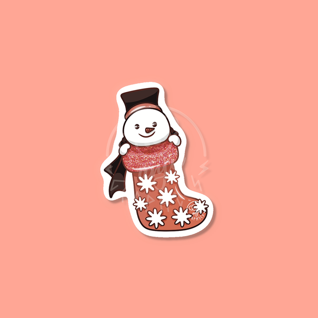 DAY 12 - Chaussette - Sticker