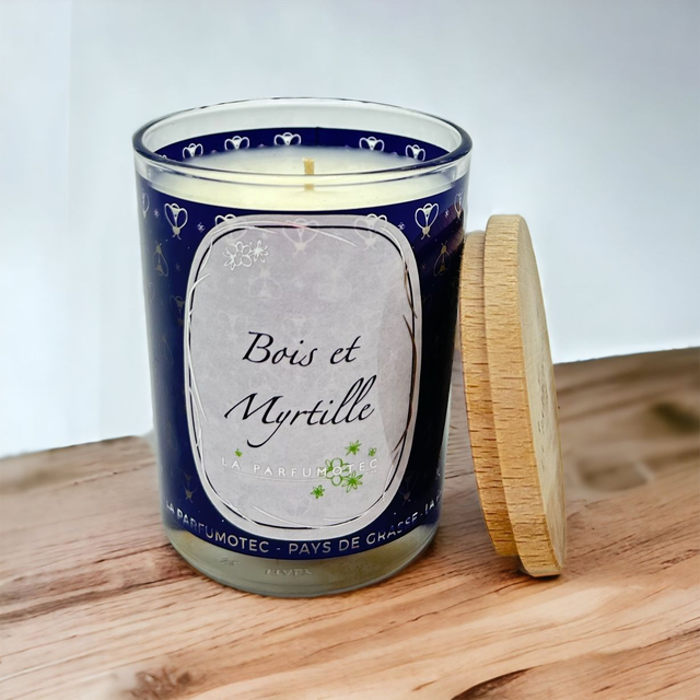 Bougie &quot;Collection&quot; Bois &amp; Myrtille 