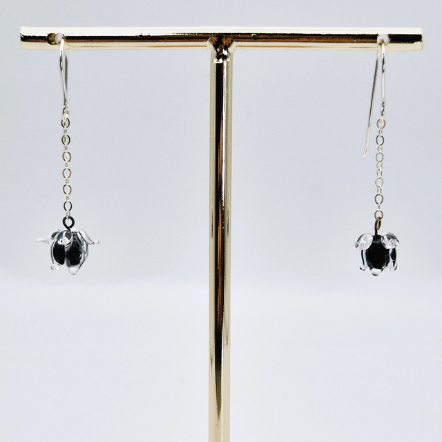 Boucles d'oreilles Clochettes noires