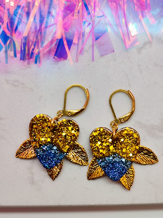 Boucles d&#039;oreilles Cupidon taille S