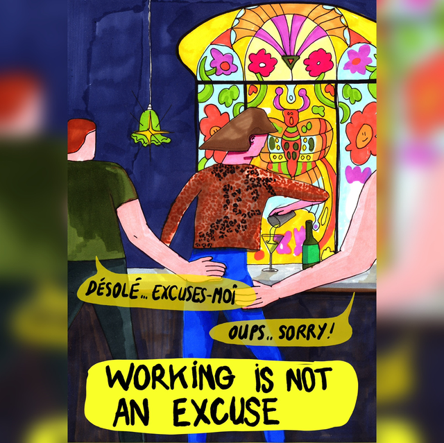 𝖂𝖔𝖗𝖐𝖎𝖓𝖌 𝖎𝖘 𝖓𝖔𝖙 𝖆𝖓 𝖊𝖝𝖈𝖚𝖘𝖊 (stickers)