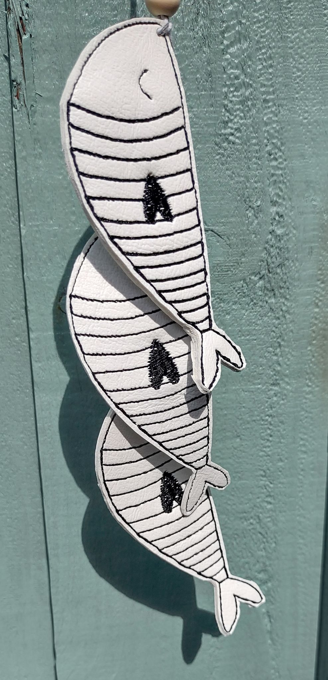 Fishes hanging decoration