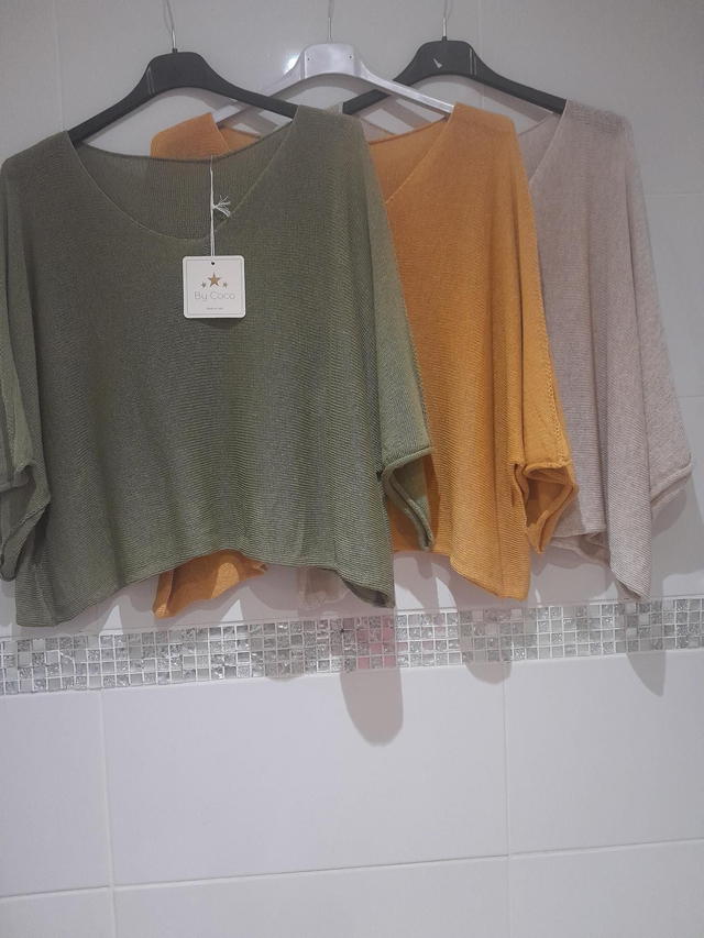 Pull léger manche courte by coco