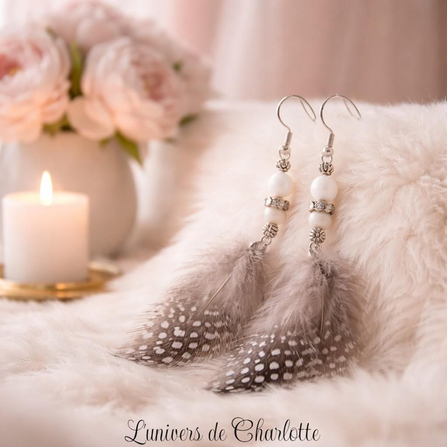 Boucles d'oreilles "Nacre" BO-009