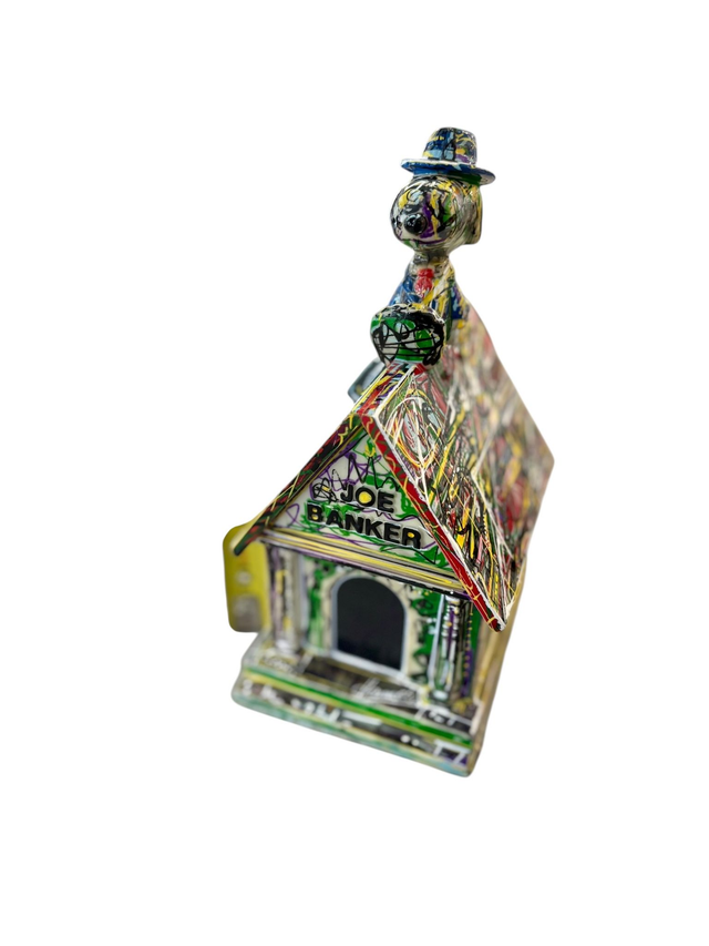 JOE BANKER SNOOPY 19 cm signé LM Art Honfleur