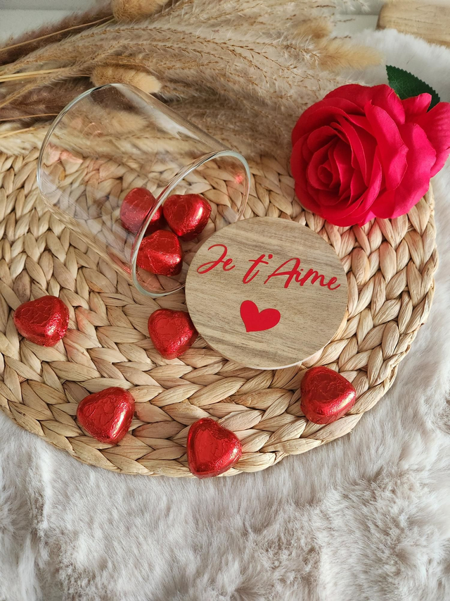 Petit Pot en verre personnalisé