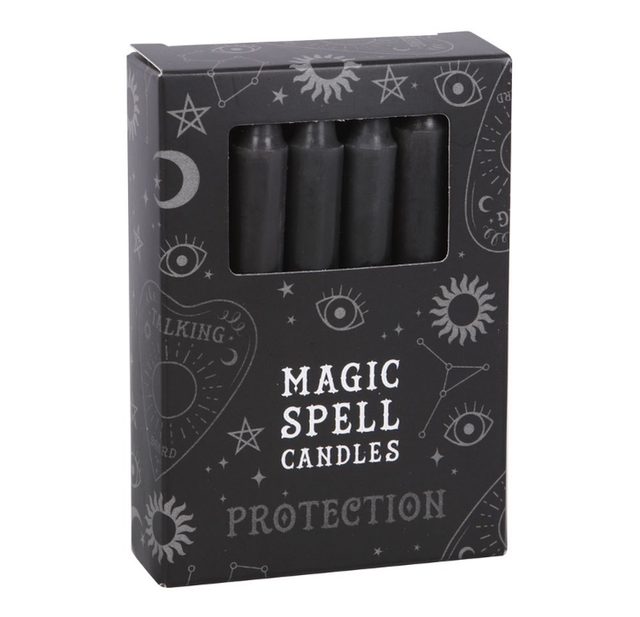 PROTECTION SPELL BLACK CANDLES