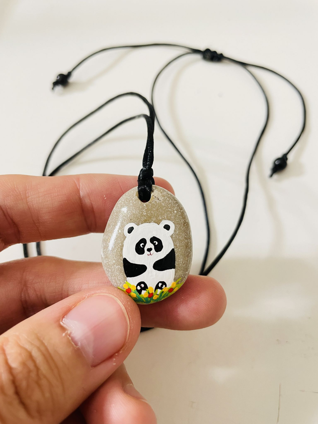 Colar Ilustrado Panda