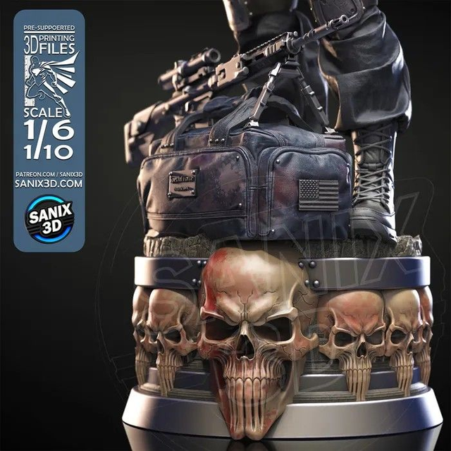 STATUE THE PUNISHER série movie