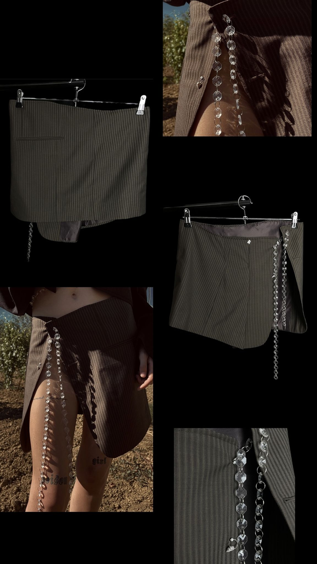 Jupe Upcycled - Paul(e) S/M