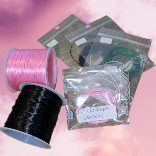 Fil élastique pour bracelet 
